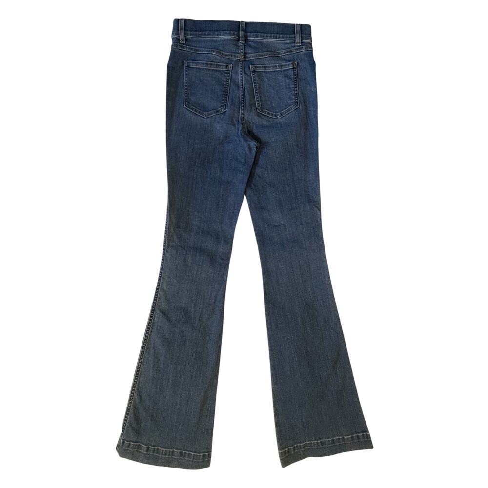 SPANX SpanxShape EveryWear Vintage Indigo Flare Pull-on Jeans #20456R-Sz LARGE - Picture 7 of 15